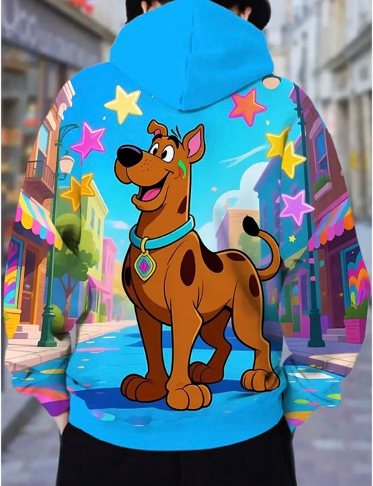scooby doo hoodie (uk small) (38cm)